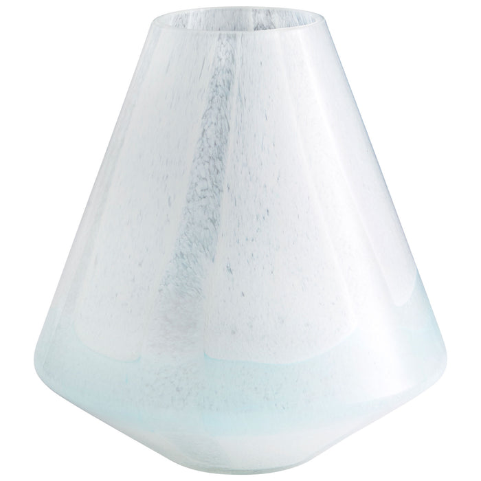 Quorum Home Cyan - 10289 - Vase - Sky Blue And White