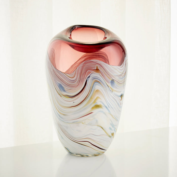 Quorum Home Cyan - 10297 - Vase - Purple And White