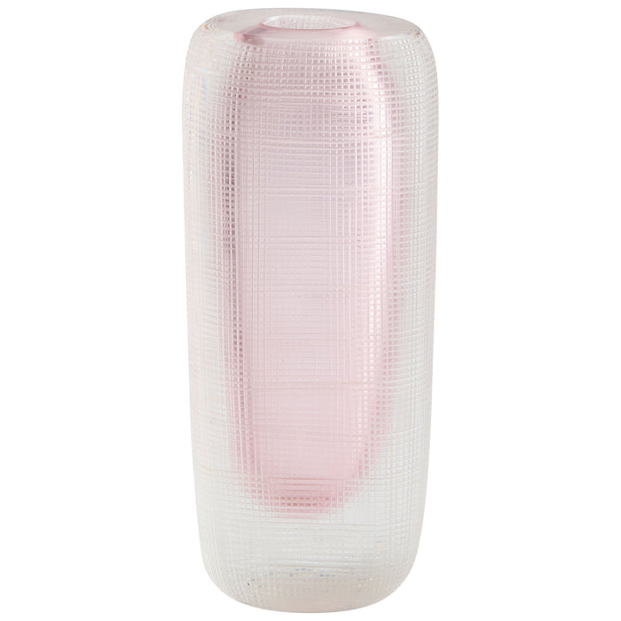 Quorum Home Cyan - 10299 - Vase - Pink And Clear