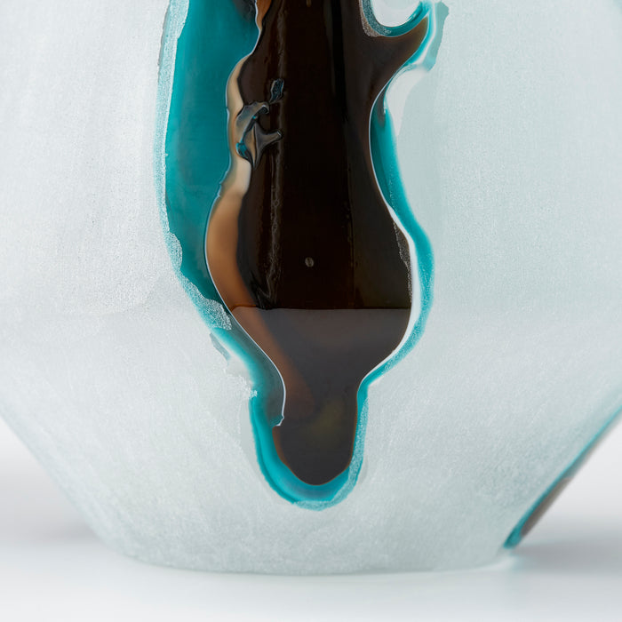 Quorum Home Cyan - 10324 - Vase - Green And White