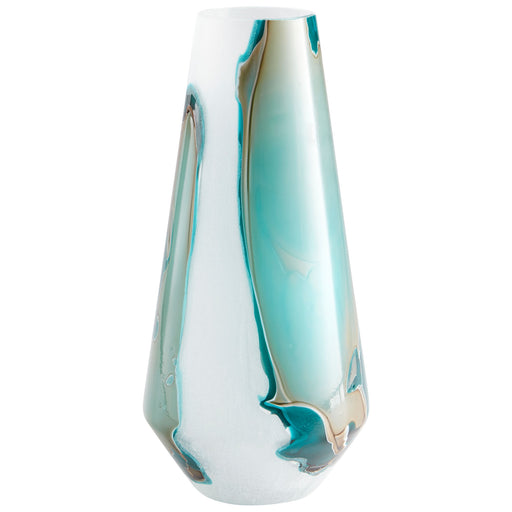 Quorum Home Cyan - 10325 - Vase - Green And White