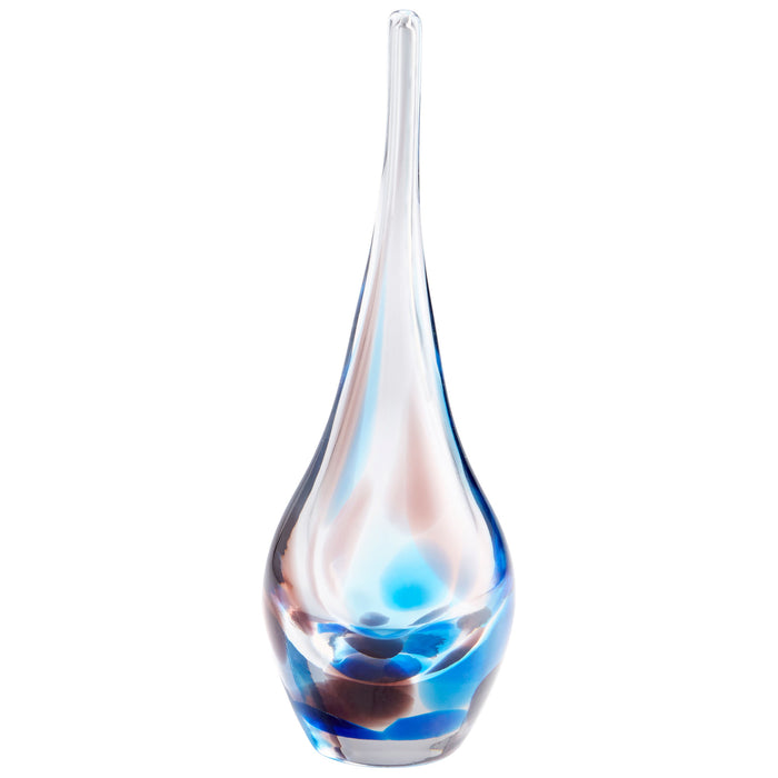 Quorum Home Cyan - 10337 - Vase - Amber And Blue