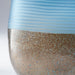 Quorum Home Cyan - 10344 - Vase - Blue And Iron Glaze