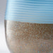 Quorum Home Cyan - 10344 - Vase - Blue And Iron Glaze