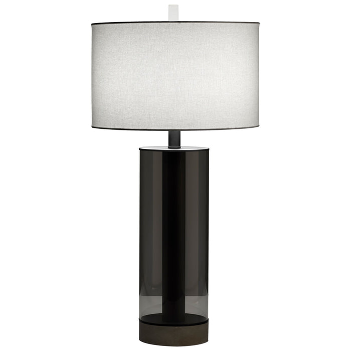 Quorum Home Cyan - 10352 - One Light Table Lamp - Gunmetal