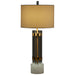 Quorum Home Cyan - 10354 - One Light Table Lamp - Brass