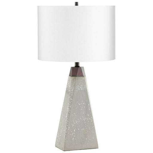 Quorum Home Cyan - 10356 - One Light Table Lamp - Gunmetal