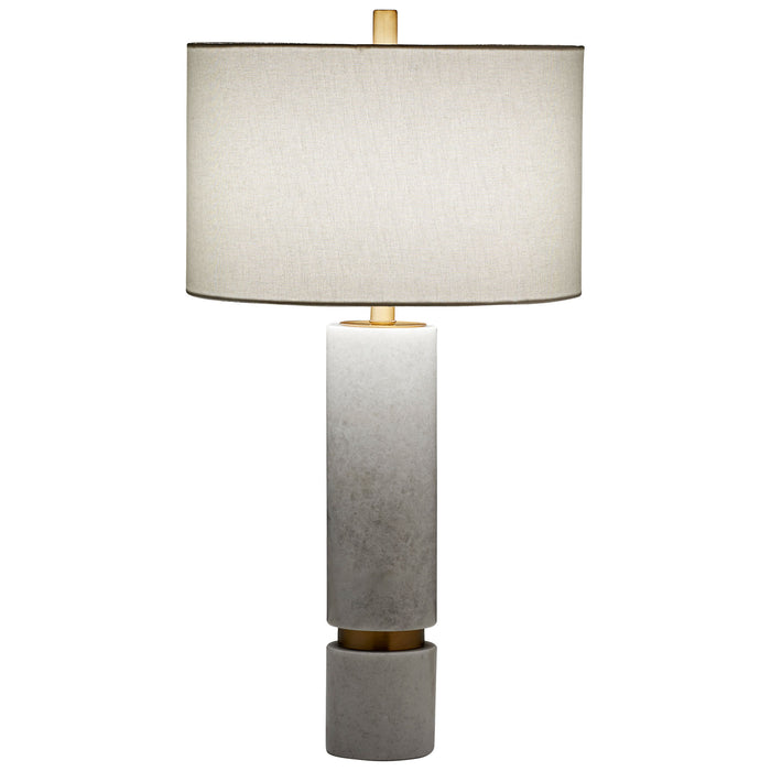 Quorum Home Cyan - 10357 - One Light Table Lamp - Brass