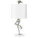 Quorum Home Cyan - 10362 - One Light Table Lamp - Silver Leaf