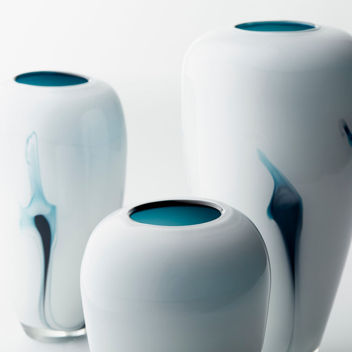 Quorum Home Cyan - 10444 - Vase - Blue And White