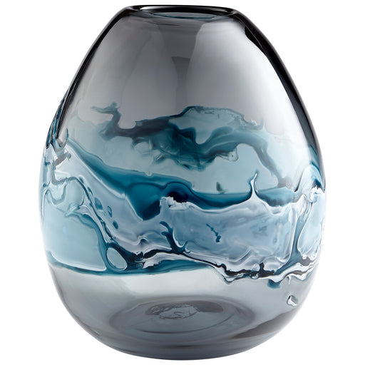 Quorum Home Cyan - 10462 - Vase - Blue And White