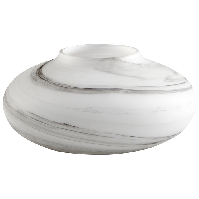 Quorum Home Cyan - 10467 - Vase - White And Black Swirl