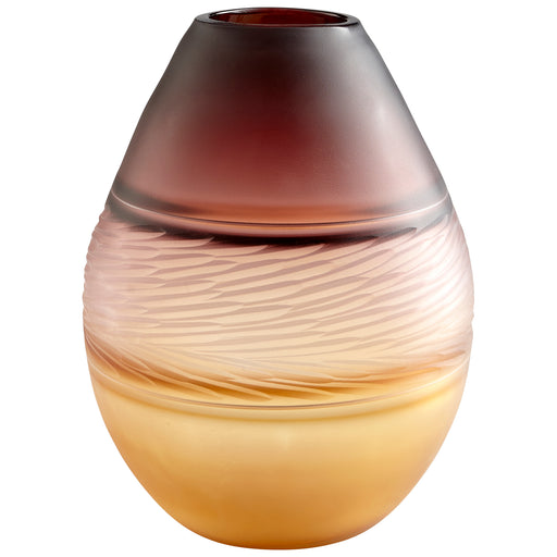 Quorum Home Cyan - 10483 - Vase - Plum And Amber