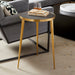 Quorum Home Cyan - 10500 - Side Table - Gold