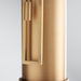 Quorum Home Cyan - 10546 - One Light Table Lamp - Aged Brass