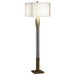 Quorum Home Cyan - 10546 - One Light Table Lamp - Aged Brass