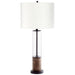 Quorum Home Cyan - 10549 - One Light Table Lamp - Gunmetal