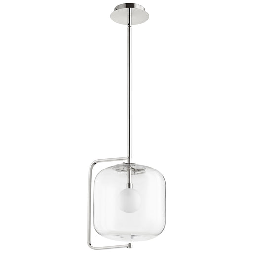 Quorum Home Cyan - 10556 - LED Pendant - Polished Nickel