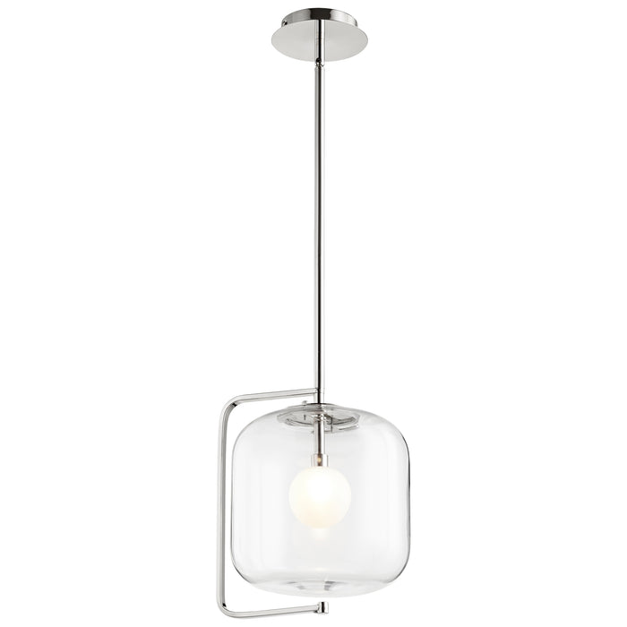 Quorum Home Cyan - 10556 - LED Pendant - Polished Nickel