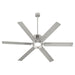 Quorum Home Quorum - 10656-65 - 65" Patio Fan - Satin Nickel