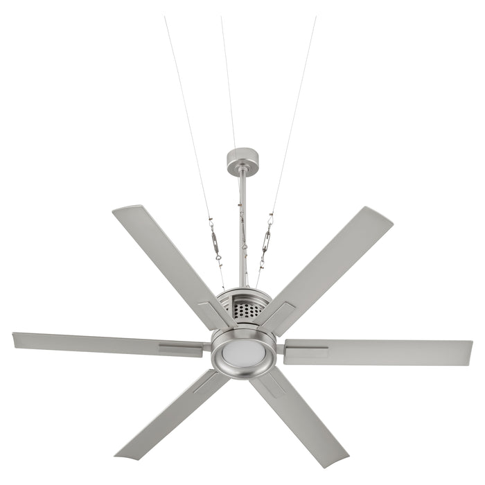 Quorum Home Quorum - 10656-65 - 65" Patio Fan - Satin Nickel