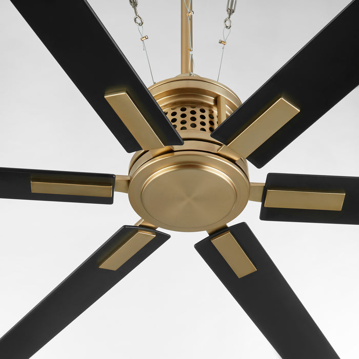 Quorum Home Quorum - 10656-80 - 65" Patio Fan - Aged Brass