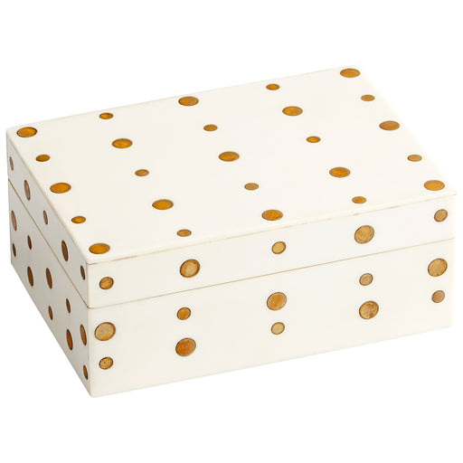 Quorum Home Cyan - 10658 - Container - White And Brass