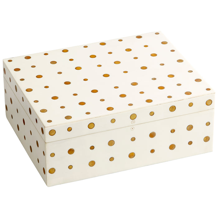 Quorum Home Cyan - 10659 - Container - White And Brass