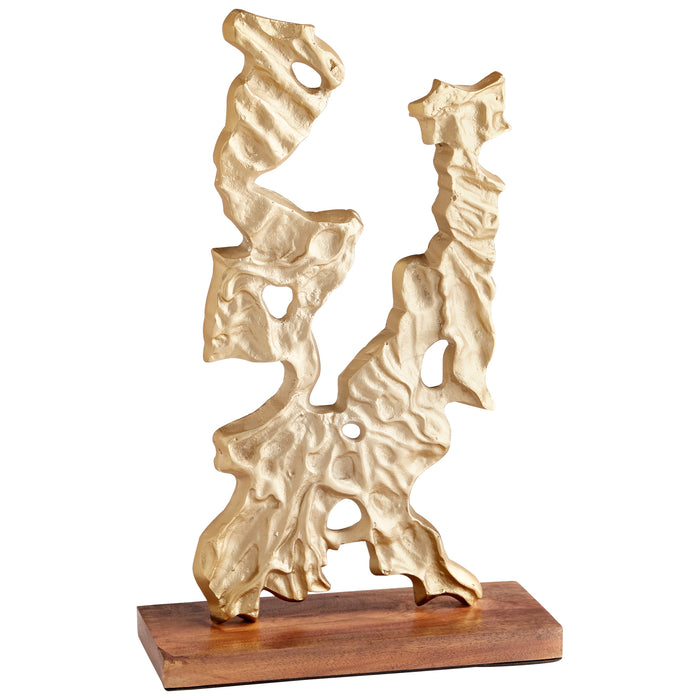 Quorum Home Cyan - 10697 - Sculpture - Gold