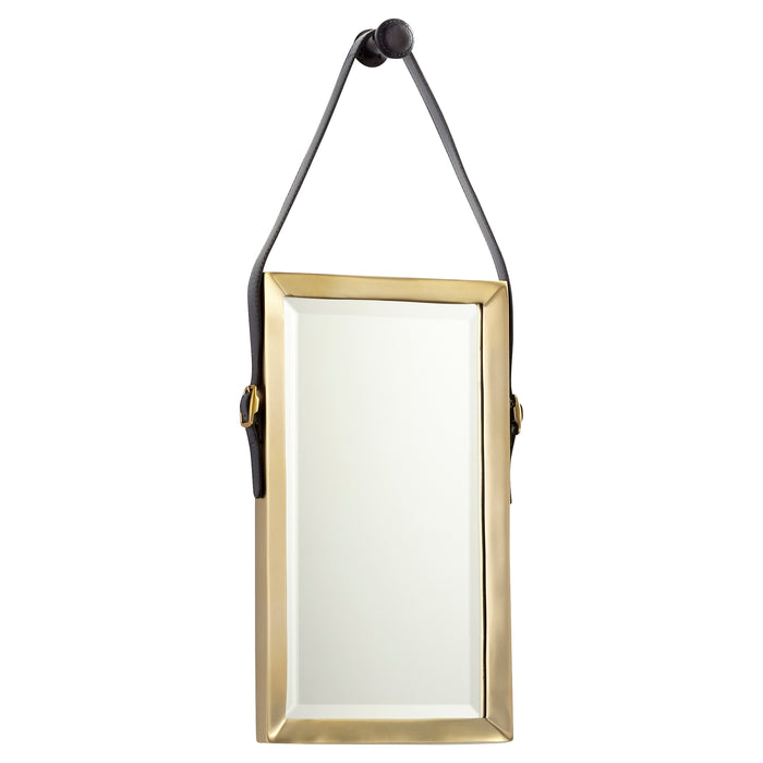 Quorum Home Cyan - 10711 - Mirror - Antique Brass