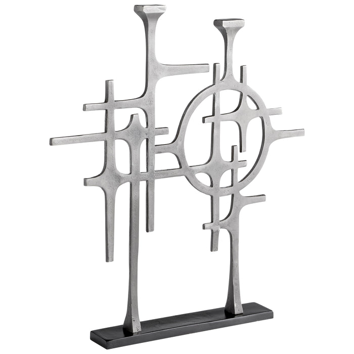 Quorum Home Cyan - 10732 - Sculpture - Silver And Bronze