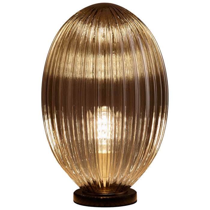 Quorum Home Cyan - 10793 - One Light Table Lamp - Aged Brass