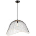 Quorum Home Cyan - 10795 - One Light Pendant - Matte Black