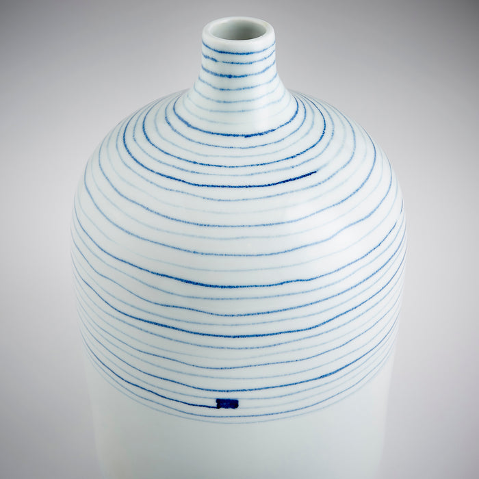 Quorum Home Cyan - 10803 - Vase - Blue And White