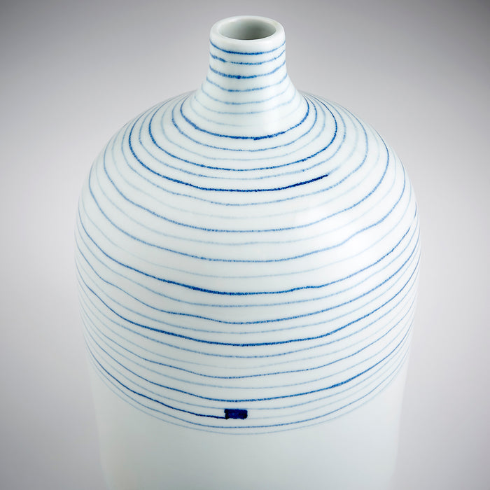 Quorum Home Cyan - 10803 - Vase - Blue And White