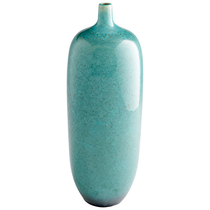 Quorum Home Cyan - 10805 - Vase - Turquoise Glaze