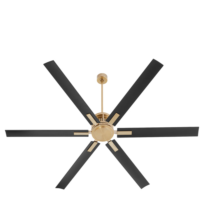 Quorum Home Quorum - 10806-80 - 80" Ceiling Fan - Aged Brass