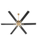 Quorum Home Quorum - 10806-80 - 80" Ceiling Fan - Aged Brass