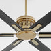 Quorum Home Quorum - 10806-80 - 80" Ceiling Fan - Aged Brass