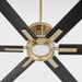 Quorum Home Quorum - 10806-80 - 80" Ceiling Fan - Aged Brass