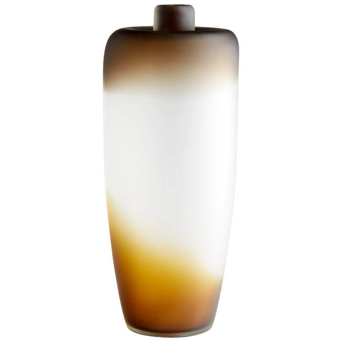 Quorum Home Cyan - 10858 - Vase - Amber Swirl