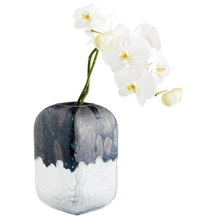 Quorum Home Cyan - 10900 - Vase - Blue And White