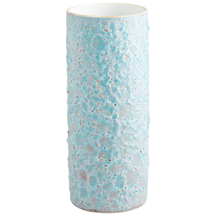 Quorum Home Cyan - 10935 - Vase - Mottled Pale Blue