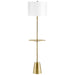 Quorum Home Cyan - 10950 - One Light Table Lamp - Brass