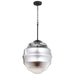 Quorum Home Cyan - 10969 - One Light Pendant - Noir