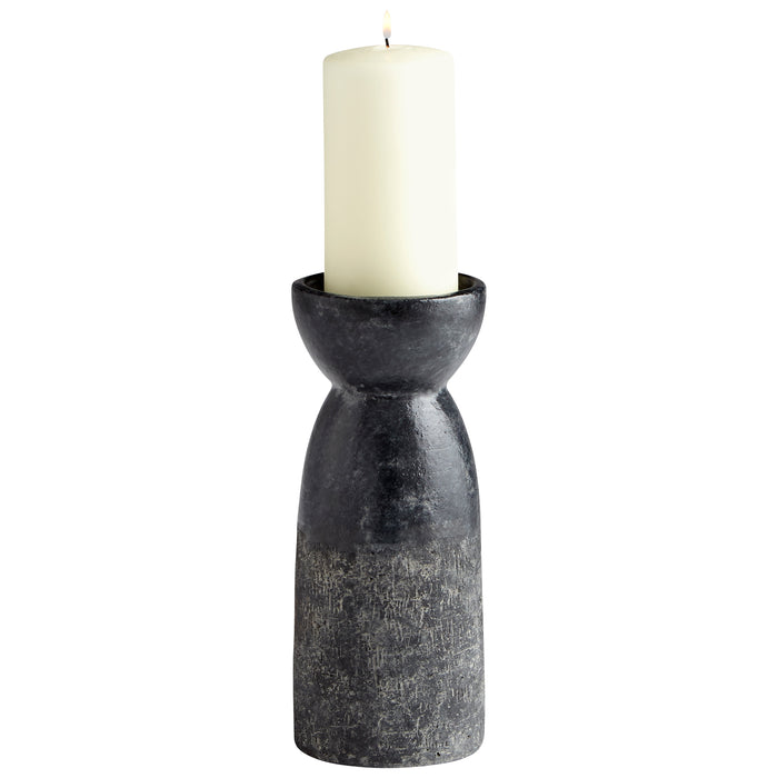 Quorum Home Cyan - 11017 - Candleholder - Black