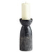 Quorum Home Cyan - 11017 - Candleholder - Black