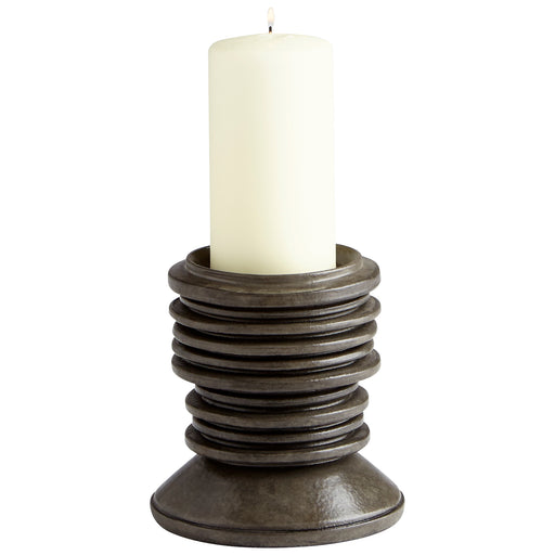 Quorum Home Cyan - 11020 - Candleholder - Black