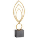 Quorum Home Cyan - 11044 - Sculpture - Gold And Black