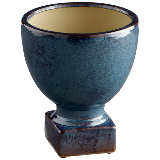 Quorum Home Cyan - 11047 - Planter - Blue Glaze